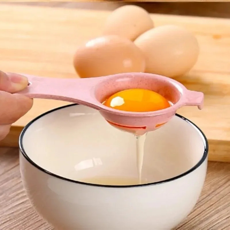 Egg Separator Tool - 1/2/3/4pcs Stem Egg white Separator White