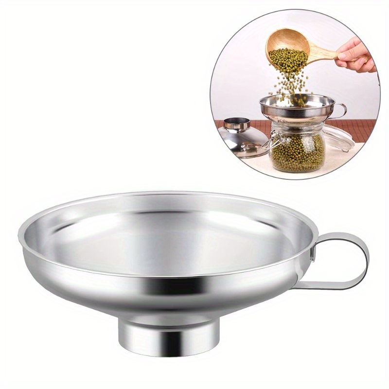Kitchen Gadgets Design - 1pcWide Mouth Liquid Funne For Jars