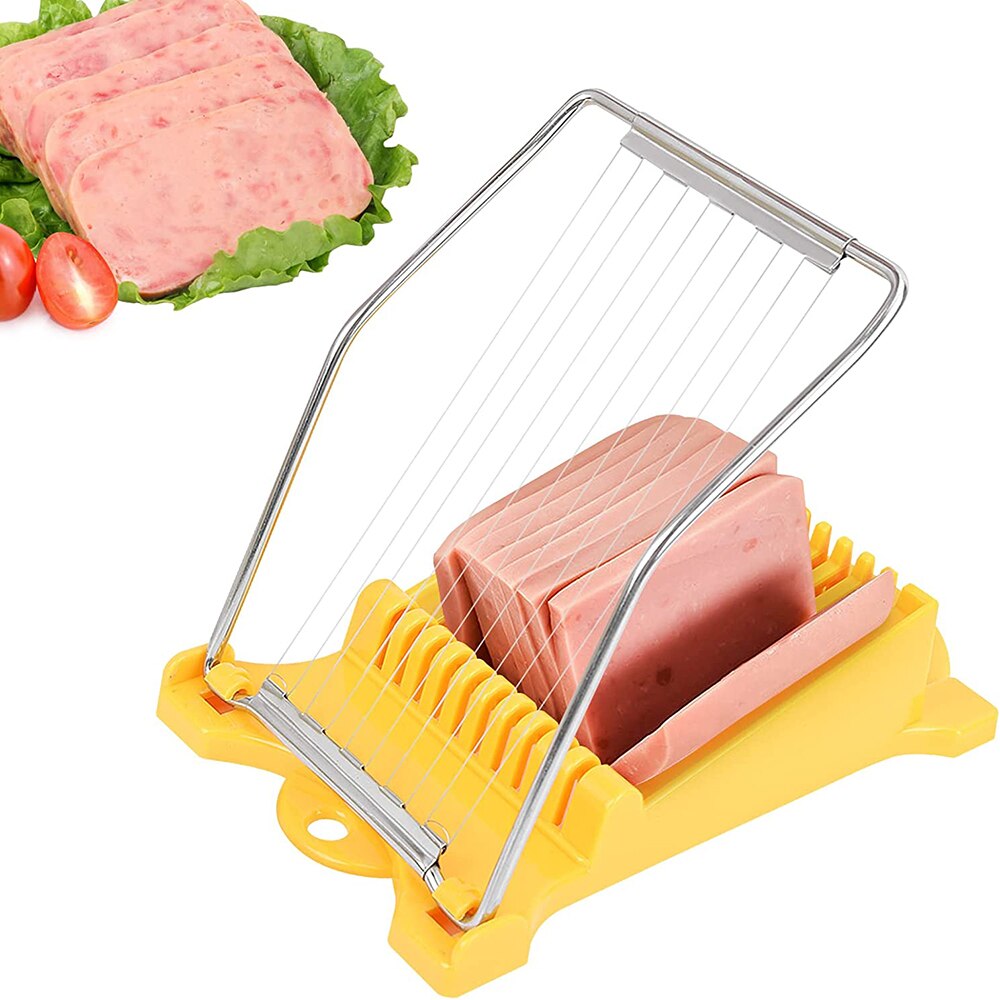 Cheese Grater Box - Luncheon Meat Egg Cutter Stainless Steel