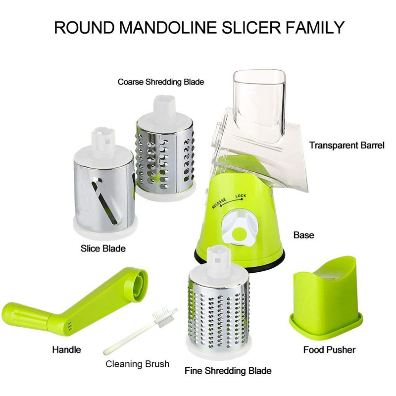 LMETJMA Manual Rotary Vegetabl - Cheese Grater Box 评论和价格