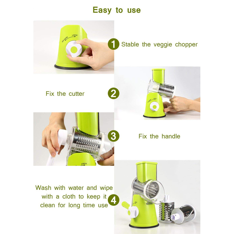 LMETJMA Manual Rotary Vegetabl - Cheese Grater Box 评论和价格