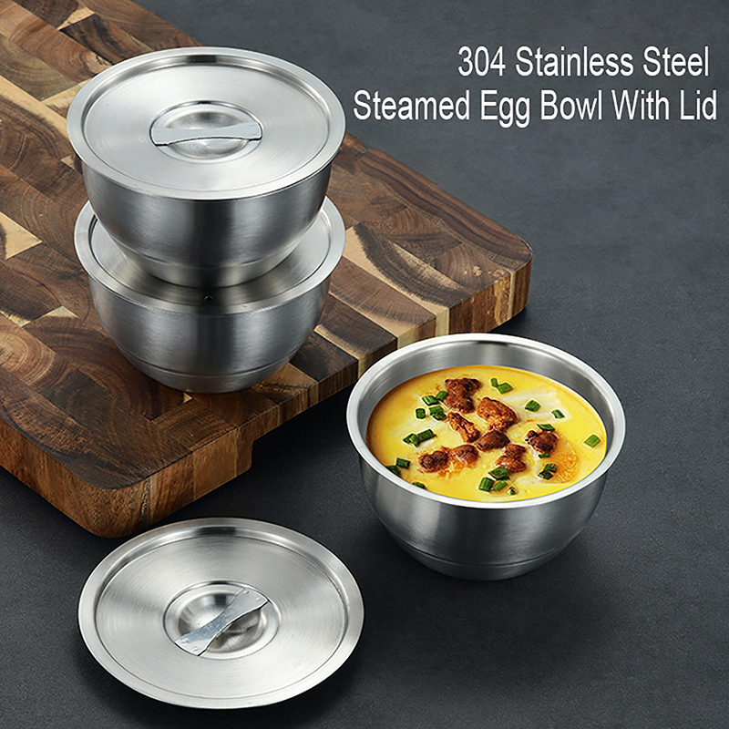 1Pc Stainless Steel Rice Bowl  - Korean Kitchen Gadgets 评论和价格