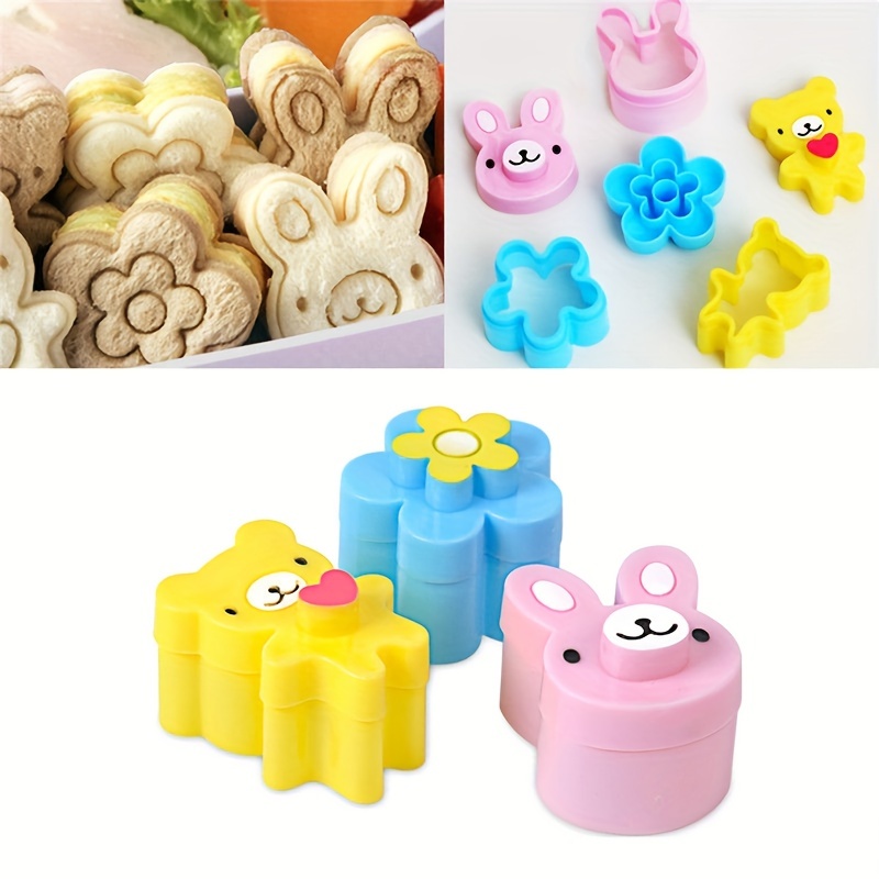 3pcs Sandwich Cutters Cookie B - Kitchen Gadgets Design 评论和价格