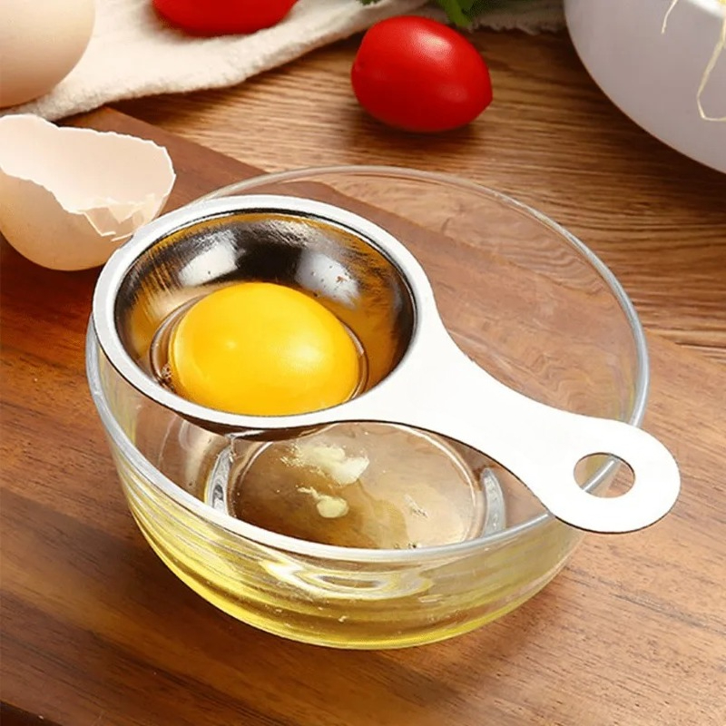 1pc Stainless Steel Egg Separa - Egg Separator Tool 评论和价格