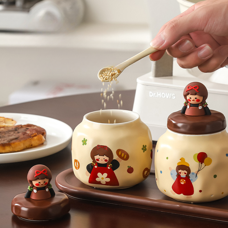 Household Ceramic Seasoning Ja - Korean Kitchen Gadgets 评论和价格