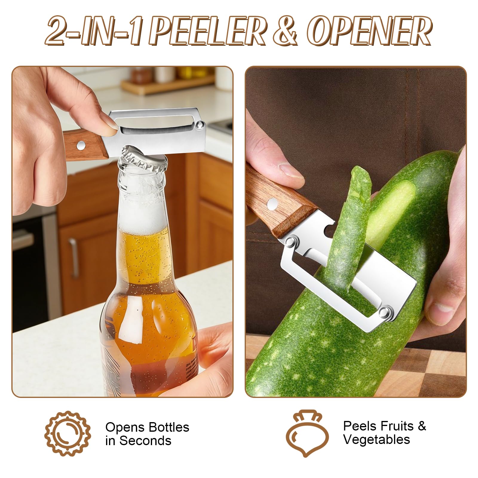 3-in-1 Vegetable Peeler with W - Kitchen Gadgets Design 评论和价格