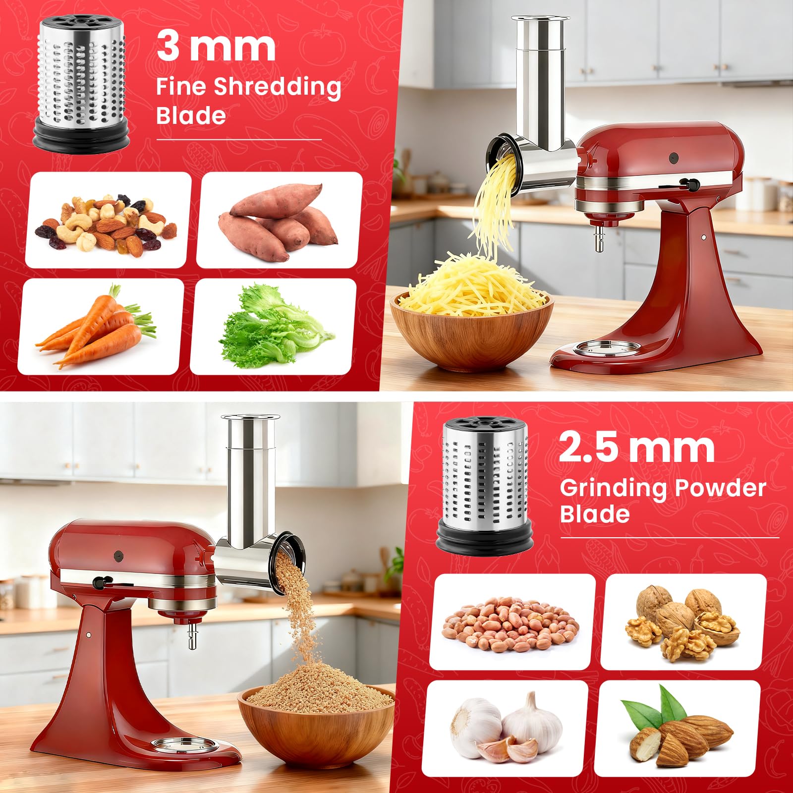 Stainless Steel Slicer Shredde - Cheese Grater Box 评论和价格