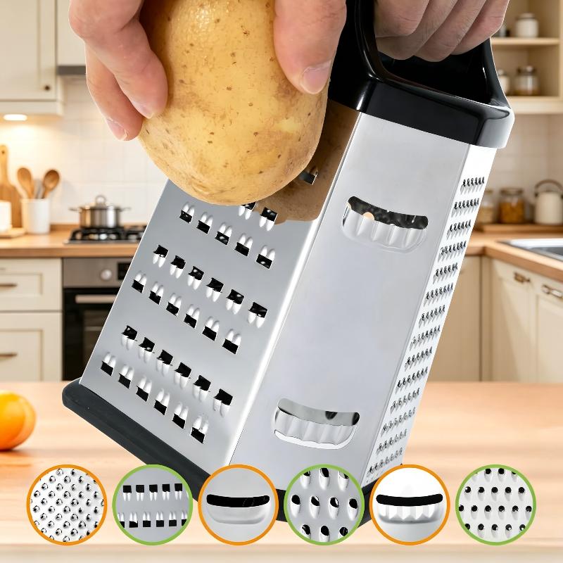 6 Sided Stainless Steel Box Gr - Cheese Grater Box 评论和价格
