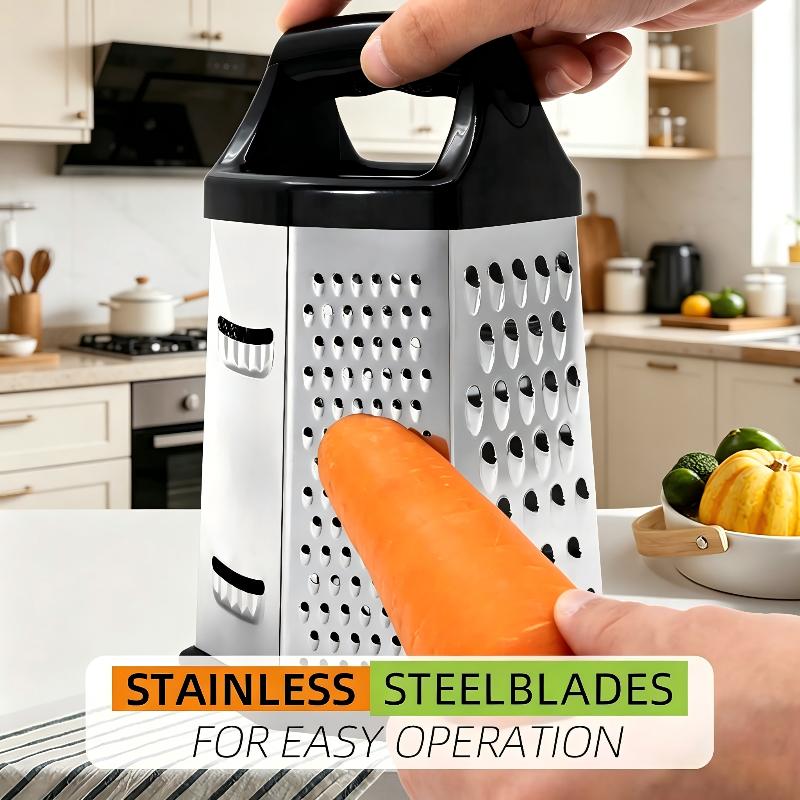 6 Sided Stainless Steel Box Gr - Cheese Grater Box 评论和价格