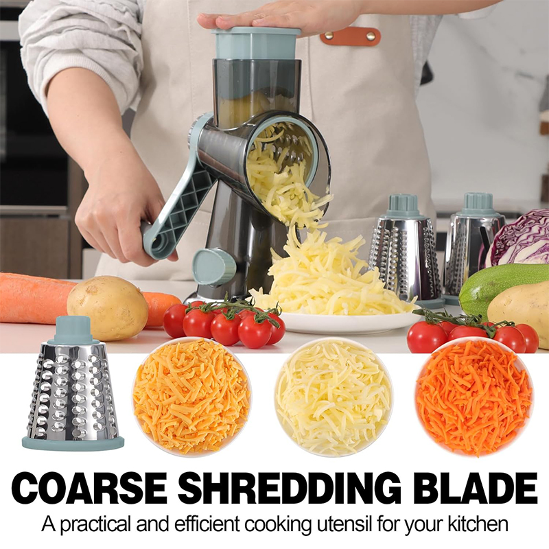 LMETJMA 3 in 1 Rotary Cheese G - Cheese Grater Box 评论和价格