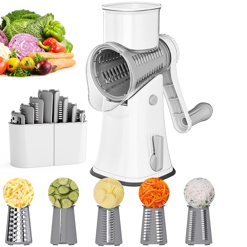 LMETJMA 5 in 1 Rotary Cheese G - Cheese Grater Box 评论和价格