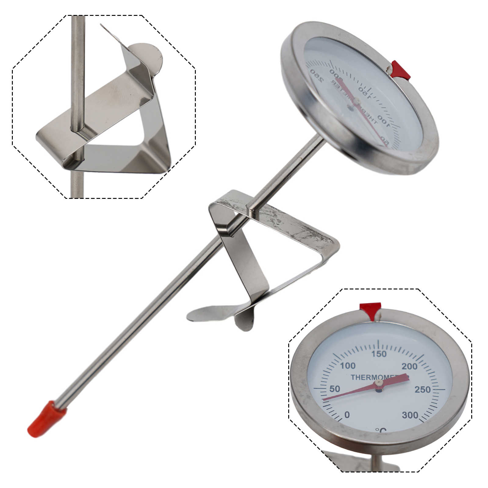 Stainless Steel Probe Thermome - Kitchen Gadgets Products 评论和价格