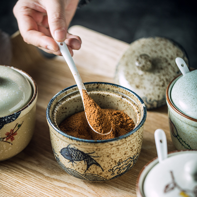 Japanese-Style Retro Porcelain - Korean Kitchen Gadgets 评论和价格