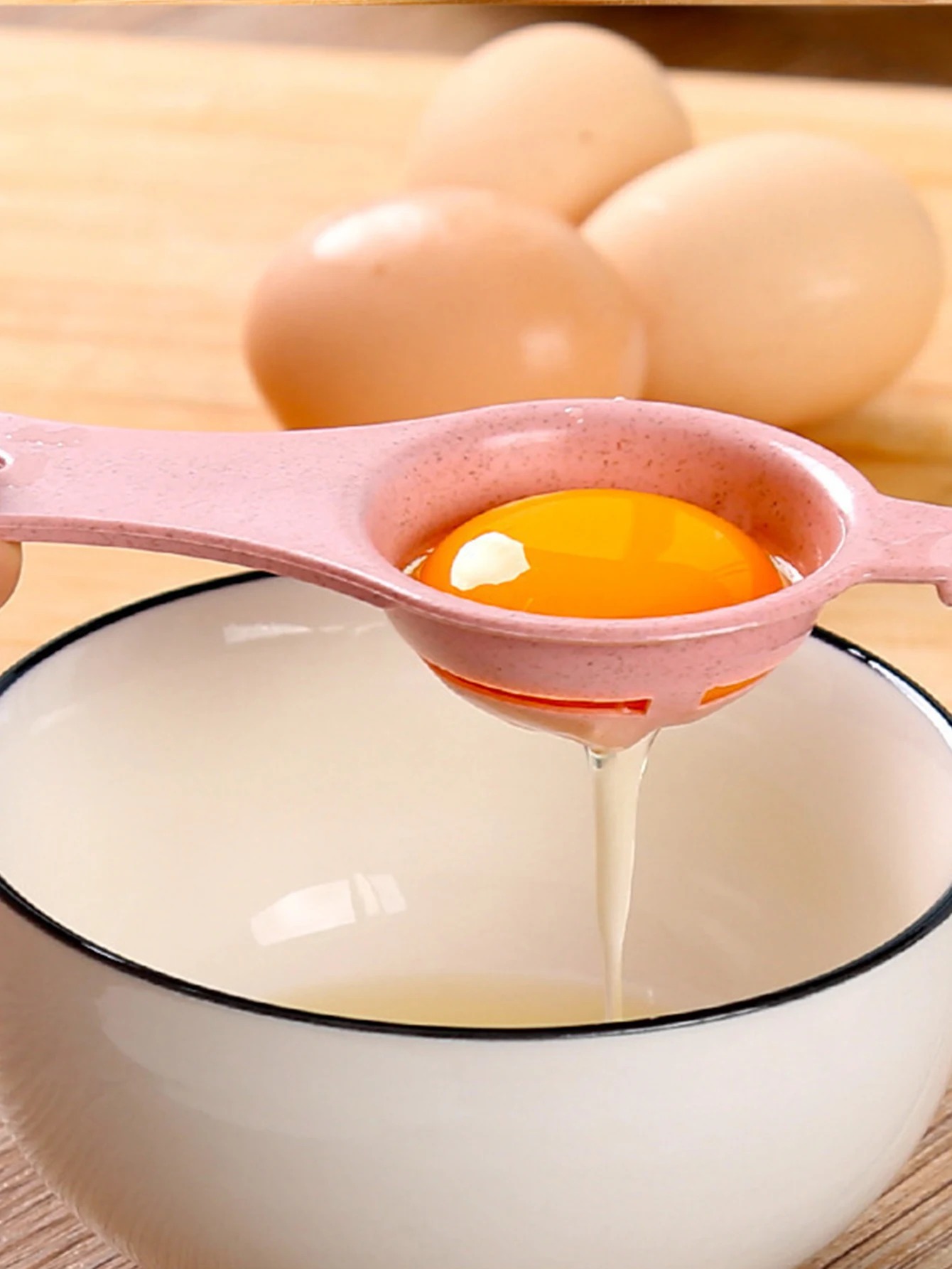 New dry egg separator white an - Egg Separator Tool 评论和价格