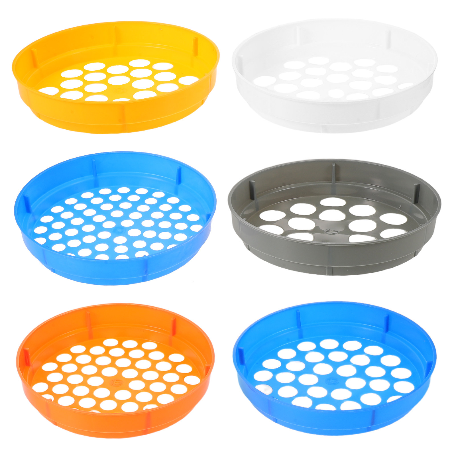 6Pcs Plastic Fruit Gauge Diame - Pasta Measuring Tool 评论和价格