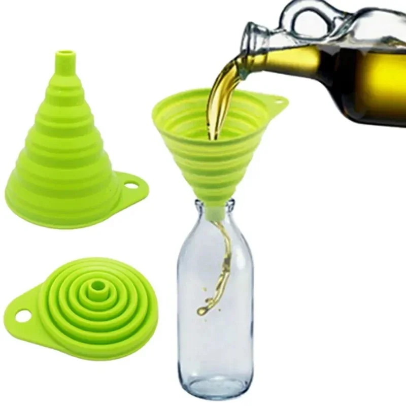 1/4PCS Silicone Collapsible Fu - Kitchen Gadgets Design 评论和价格