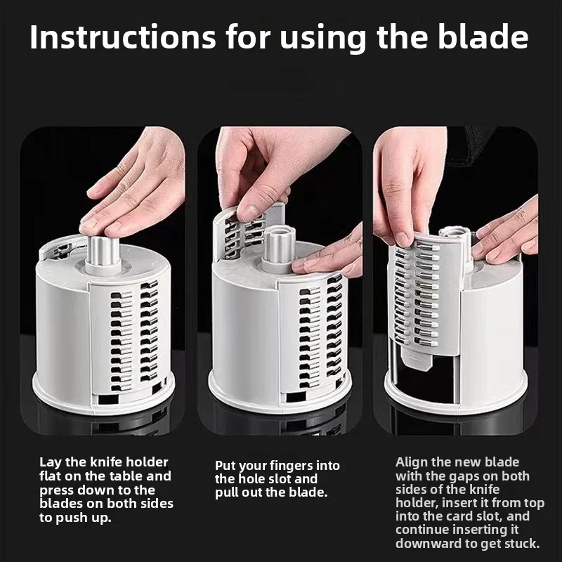1pc Multi Purpose Hand Cranked - Cheese Grater Box 评论和价格