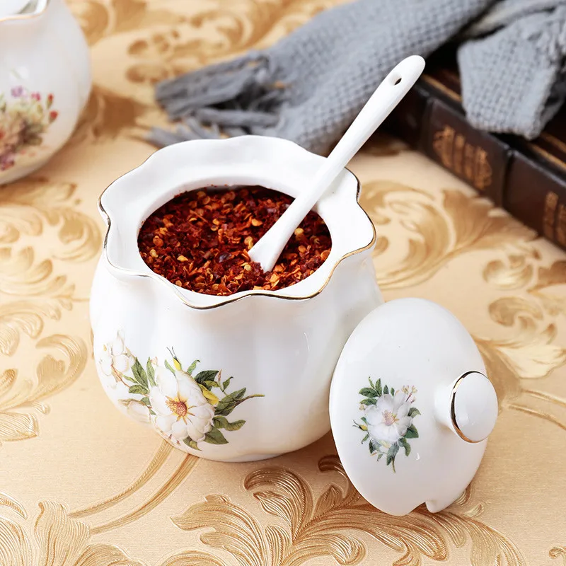 Spice Jar with Lid and Spoon S - Korean Kitchen Gadgets 评论和价格